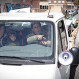 Maite y Amador con Ojos de pollo en 'La que se avecina'