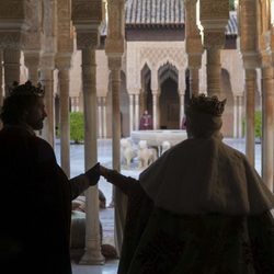 Los Reyes Católicos en la Alhambra de Granada en 'Isabel'