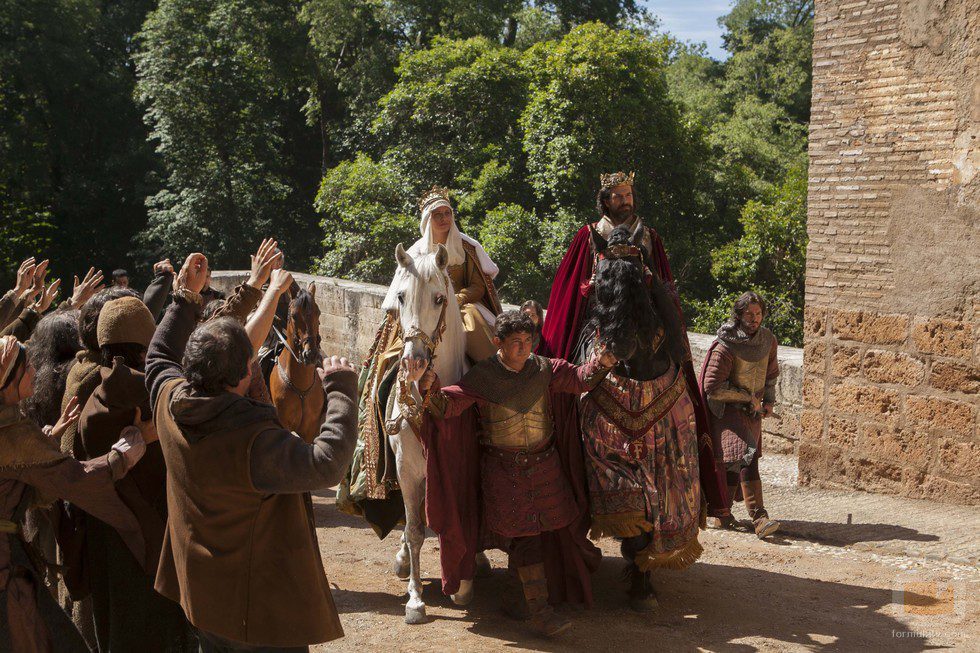Los Reyes Católicos a su llegada a Granada en 'Isabel'