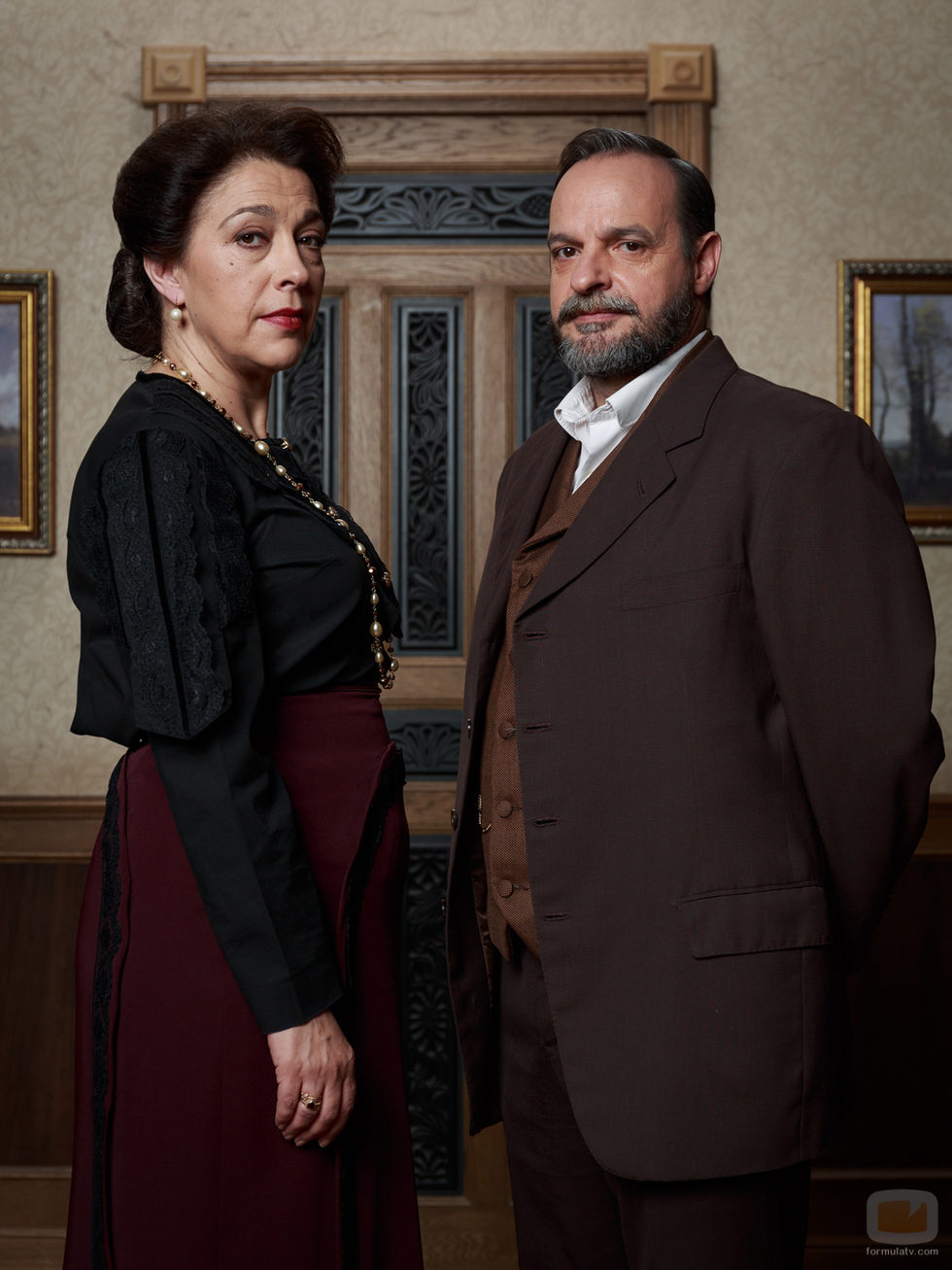 María Bouzas y Ramón Ibarra en 'El secreto de Puente Viejo'