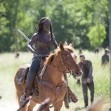 Michonne en la cuarta temporada de 'The Walking Dead'