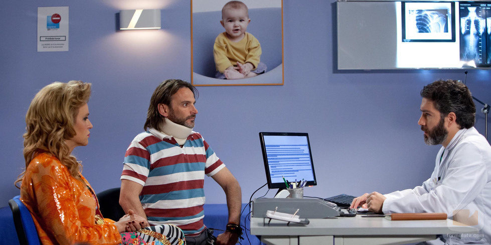 Estela Reynolds y Fermín Trujillo acuden al médico en 'La que se avecina'