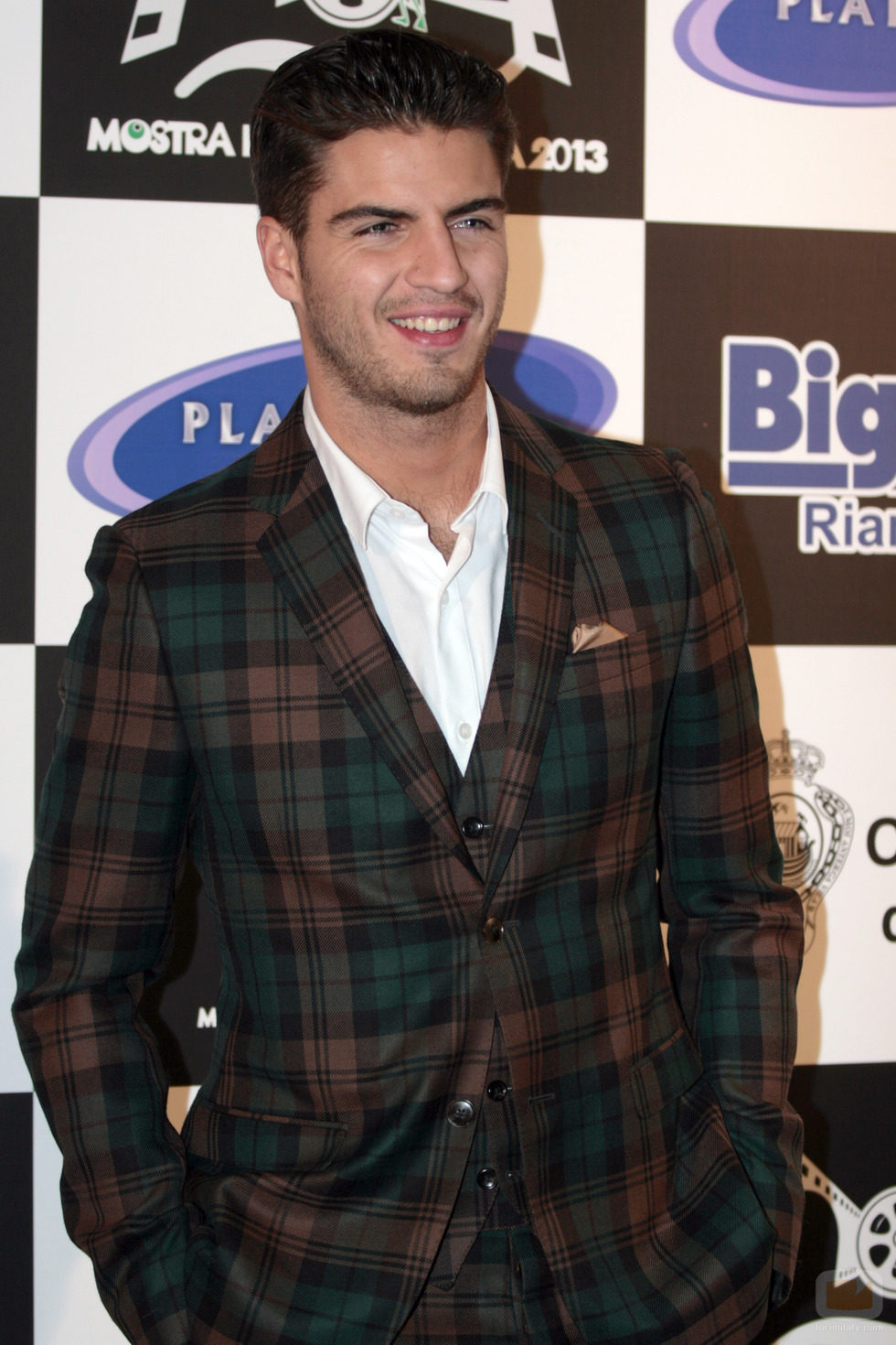 Maxi Iglesias en el preestreno de 'Galerías Velvet' en la Mostra de Curtas de Noia