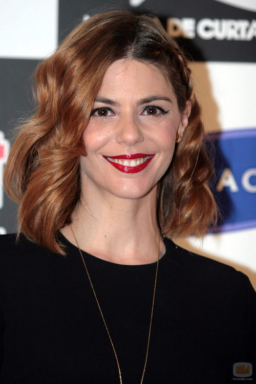 Manuela Velasco en el preestreno de 'Galerías Velvet' en la Mostra de Curtas de Noia