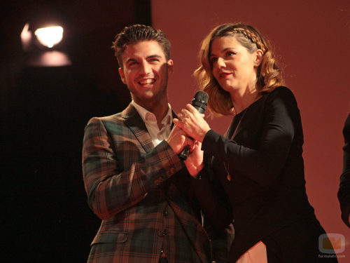 Maxi Iglesias y Manuela Velasco en la Mostra de Curtas de Noia 