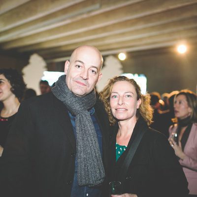 Manuel Salas en la fiesta del 5º aniversario de Grupo Secuoya