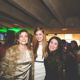 Sonia Martínez y María Castro en la fiesta del 5º aniversario del Grupo Secuoya