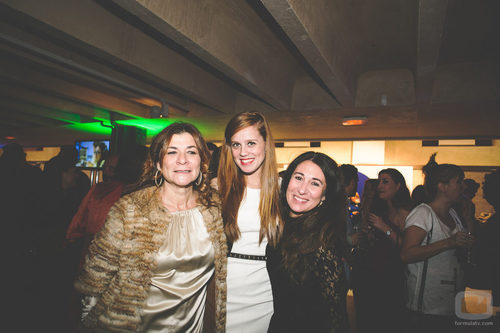 Sonia Martínez y María Castro en la fiesta del 5º aniversario del Grupo Secuoya