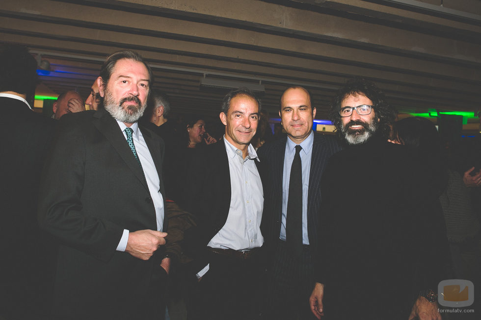 Javier Bardají en la fiesta del 5º aniversario del Grupo Secuoya