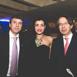 Santiago González y José Antonio Vera en la fiesta del 5º aniversario del Grupo Secuoya