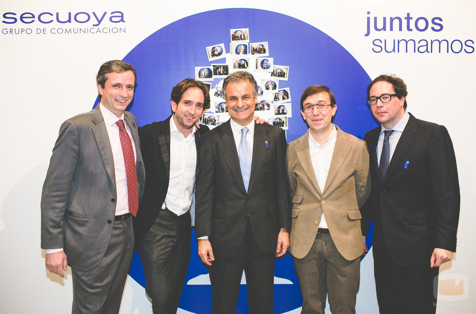 Ignacio Moreno en la fiesta del 5º aniversario del Grupo Secuoya