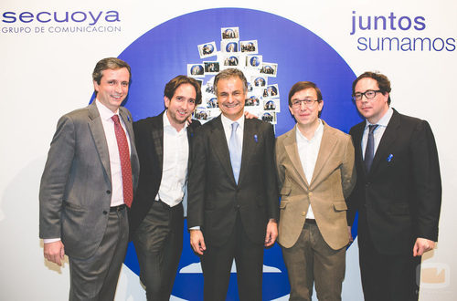 Ignacio Moreno en la fiesta del 5º aniversario del Grupo Secuoya