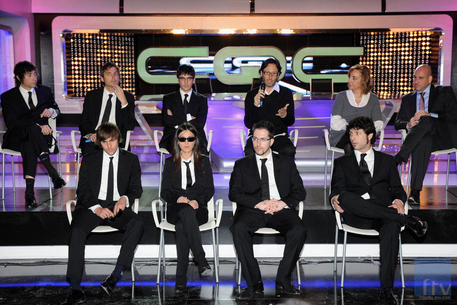 El equipo de 'Caiga quien caiga' en la rueda de prensa