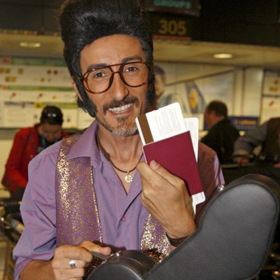 Rodolfo Chikilicuatre ya está de camino para Belgrado