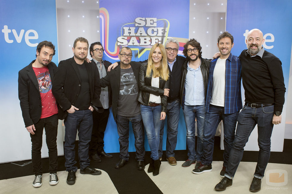 Equipo del programa de humor de La 1 'Se hace saber'