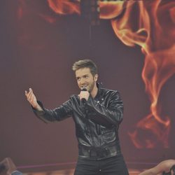 Pablo Alborán canta en la final de la segunda temporada de 'La voz'