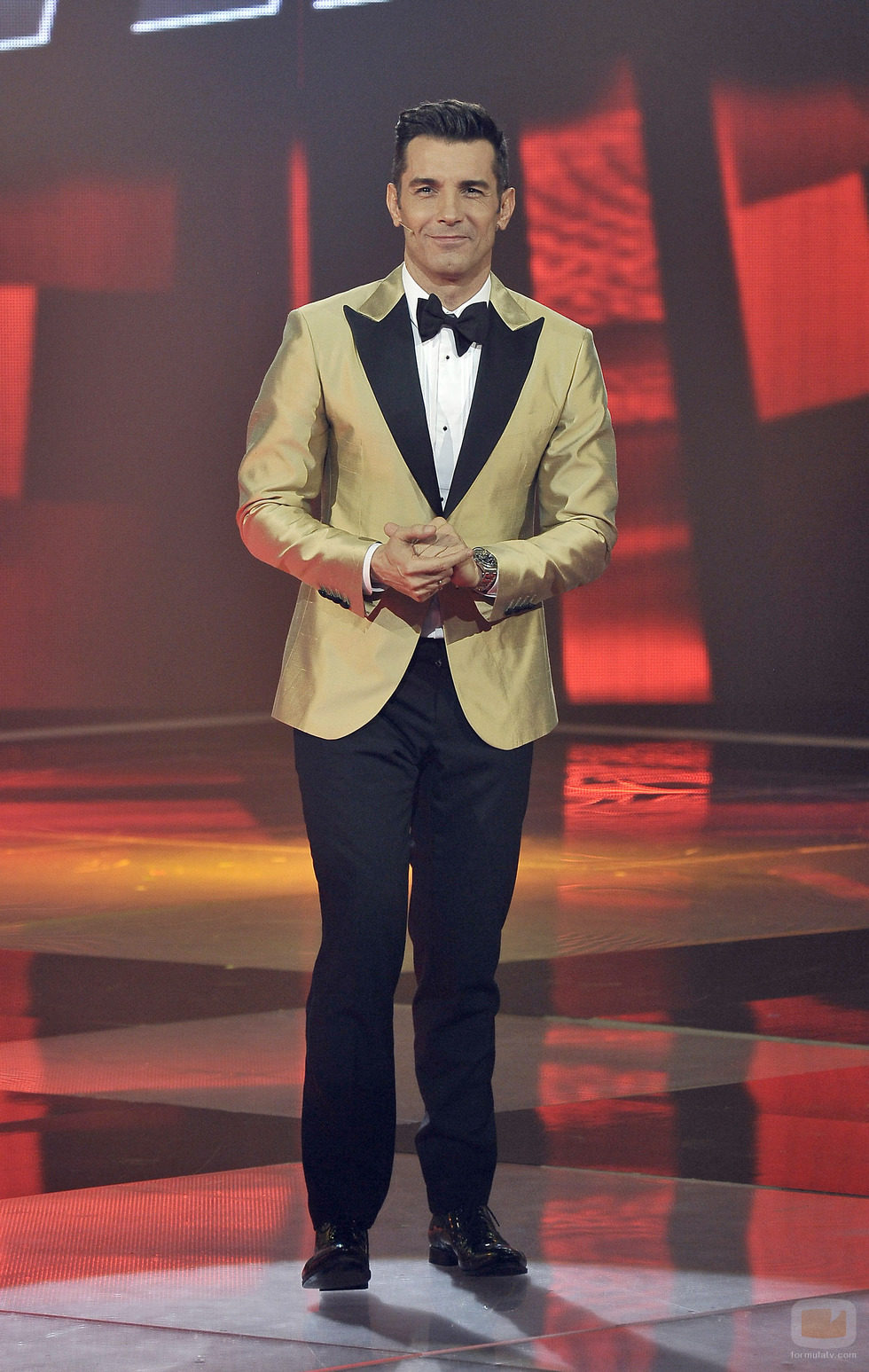 Jesús Vázquez en la final de la segunda temporada de 'La voz'