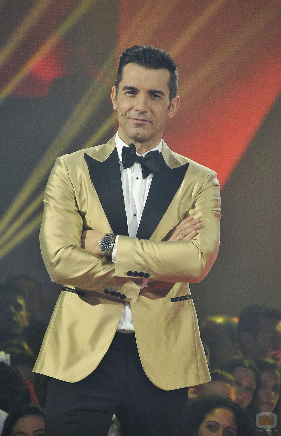 Jesús Vázquez en la final de la segunda edición de 'La voz'
