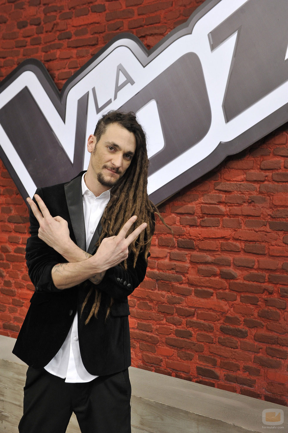 Jaume Mas en la final de la segunda edición de 'La voz'