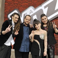 Los finalistas de la segunda temporada de 'La voz'