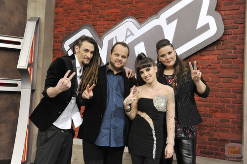 Los finalistas de la segunda temporada de 'La voz'