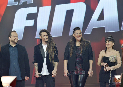 Finalistas de la segunda edición de 'La voz'