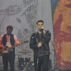 Dani Martín en la final de la segunda edición de 'La voz'