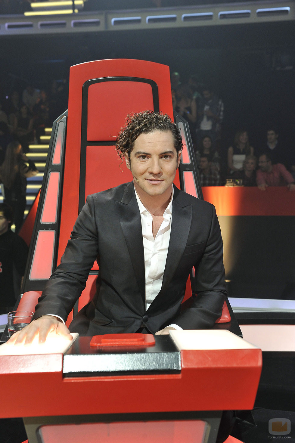 David Bisbal en la final de la segunda edición de 'La voz'