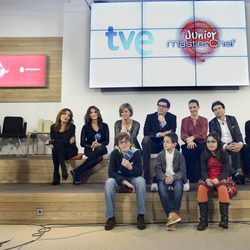 Rueda de prensa de presentación de 'MasterChef Junior'