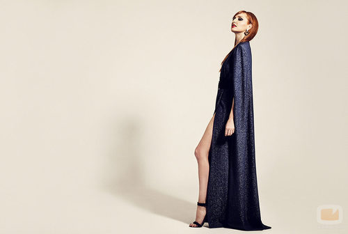 La intérprete Cristina Castaño