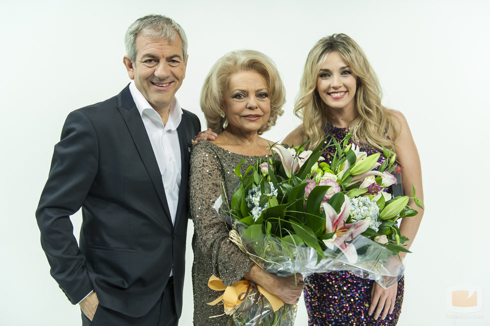 Carlos Sobera, Mayra Gómez Kemp y Anna Simón en 'Adiós al 2013, adiós'