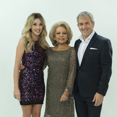 Anna Simón, Mayra Gómez Kemp y Carlos Sobera en 'Adiós, 2013, adiós'