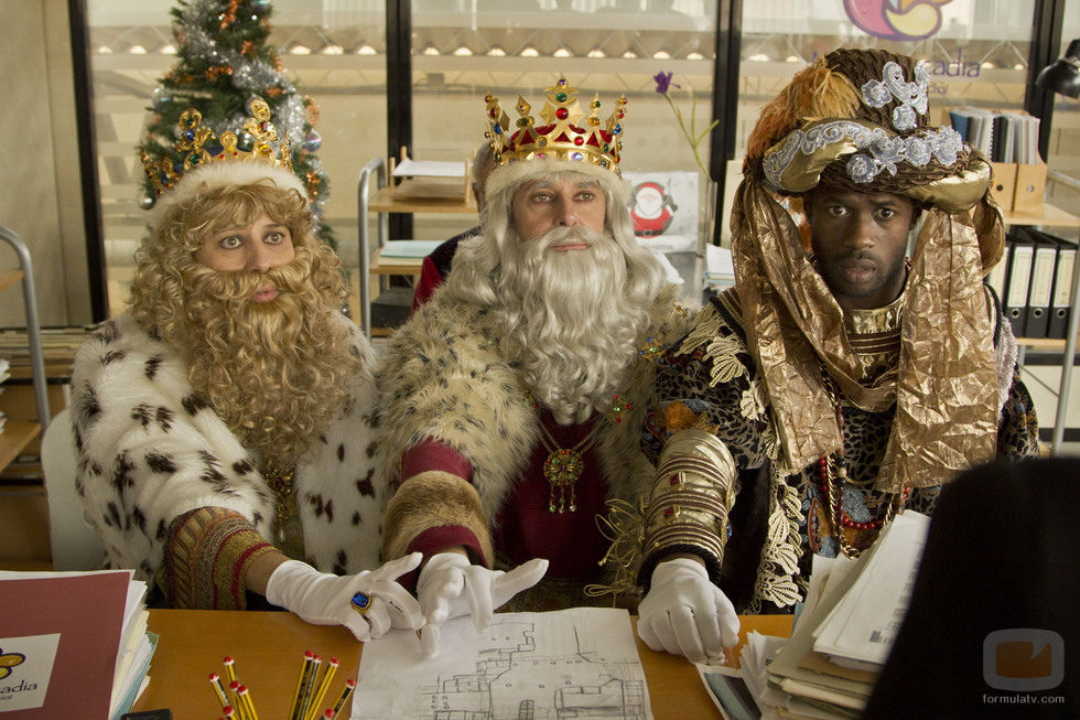 Los tres Reyes Magos de 'Un cuento de Navidad'