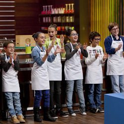 Los concursantes de 'MasterChef Junior' felices tras conocer que viajarán a Disneyland París