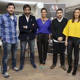 Nacho García, Juan del Val, Nuria Roca, Bernat Barrachina y Sara Ramos de 'Lo mejor que te puede pasar'