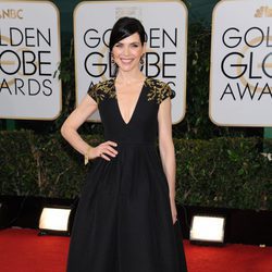 Julianna Margulies en la alfombra roja de los Globos de Oro 2014