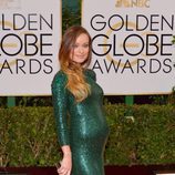 Olivia Wilde, embarazada en la alfombra roja de los Globos de Oro 2014