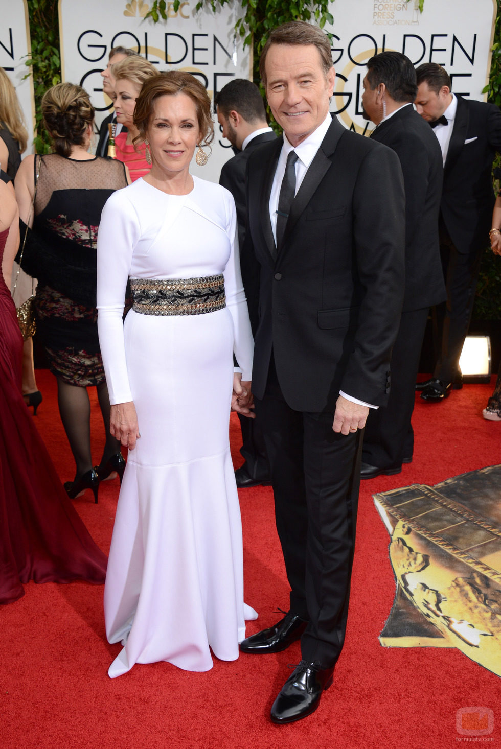 Bryan Cranston en los Globos de Oro 2014