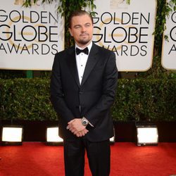 Leonardo DiCaprio en los Globos de Oro 2014