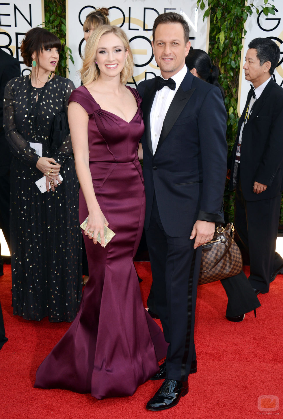 Josh Charles en los Globos de Oro 2014