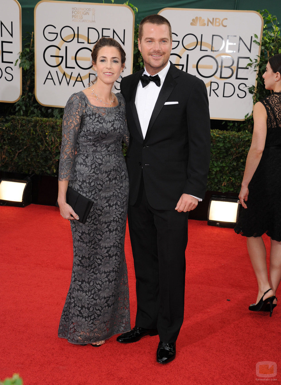 Chris O'Donnell en los Globos de Oro 2014