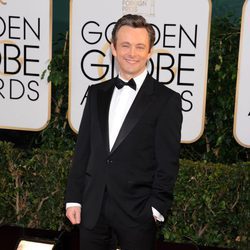 Michael Sheen en la alfombra roja de los Globos de Oro 2014