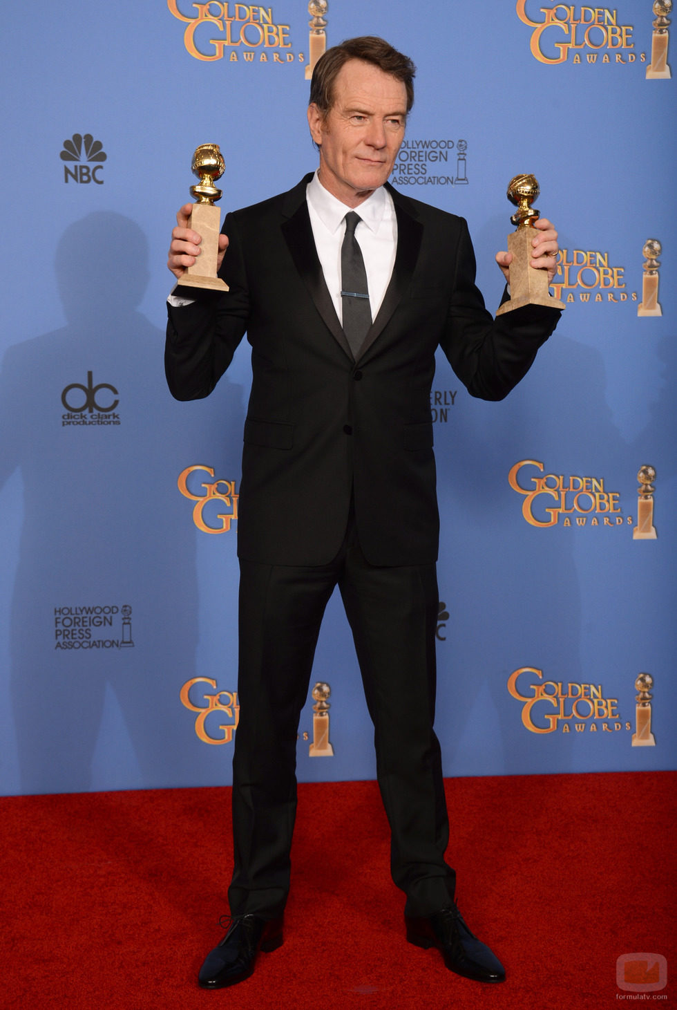 Bryan Cranston, ganador del Globo de Oro 2014 al Mejor Actor de Drama