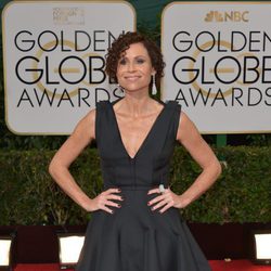 Minnie Driver en los Globos de Oro 2014