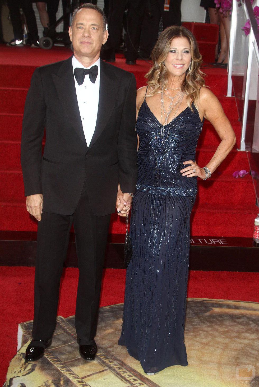 Tom Hanks en los Globos de Oro 2014