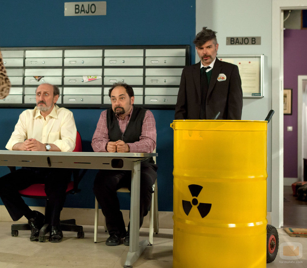 Los protagonistas de 'La que se avecina' viven un episodio de alarma 