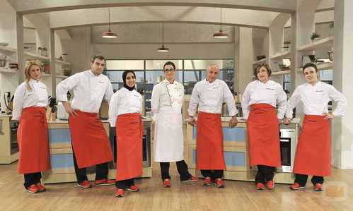 El equipo rojo de 'Deja sitio para el postre'