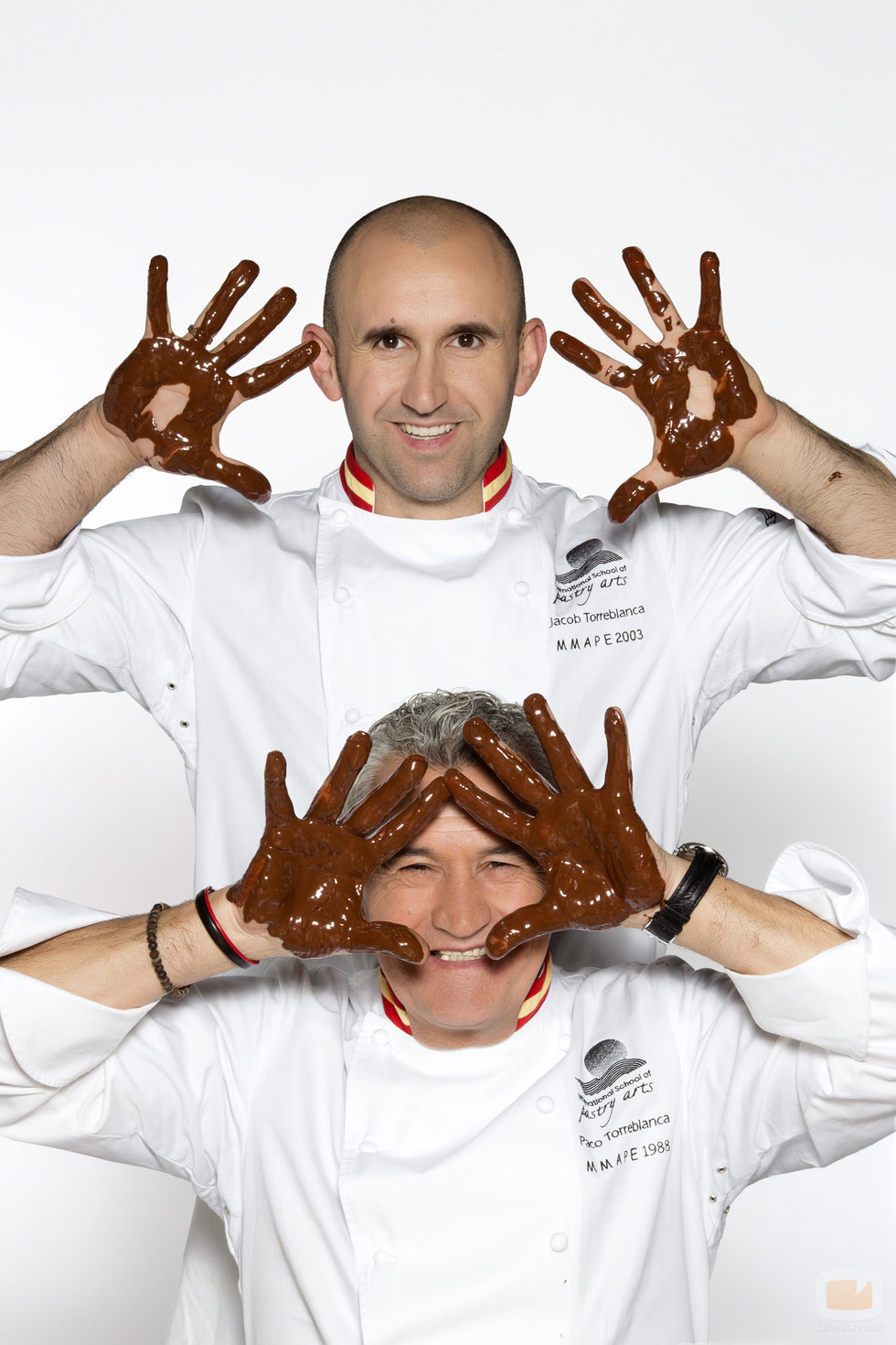 Paco y Jacob Torrebalnca en 'Deja sitio para el postre'