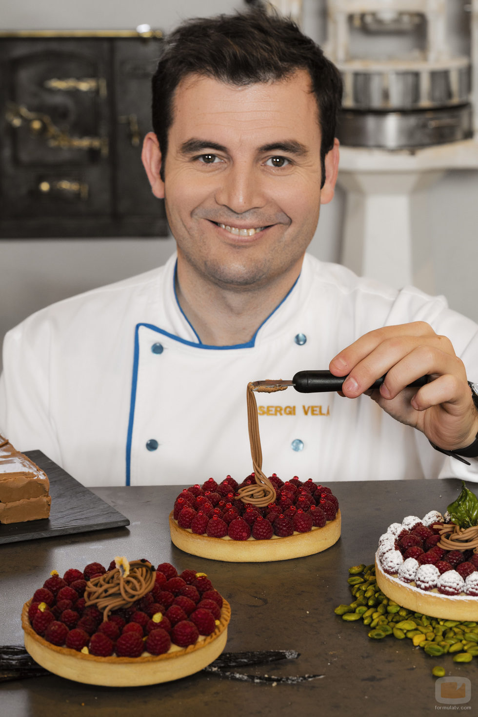 Sergi Vela, mentor de 'Deja sitio para el postre'