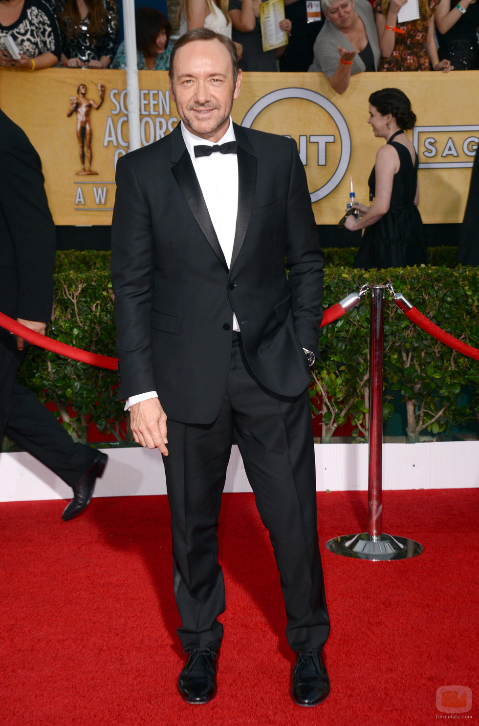 Kevin Spacey en la alfombra roja de los SAG 2014